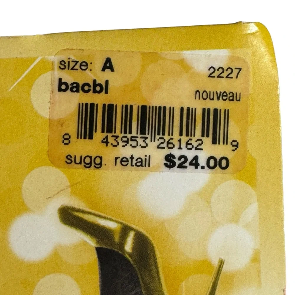 Star Power by SPANX Center-Stage Patterned Shaping‎ Tights Nouvea Black NWT